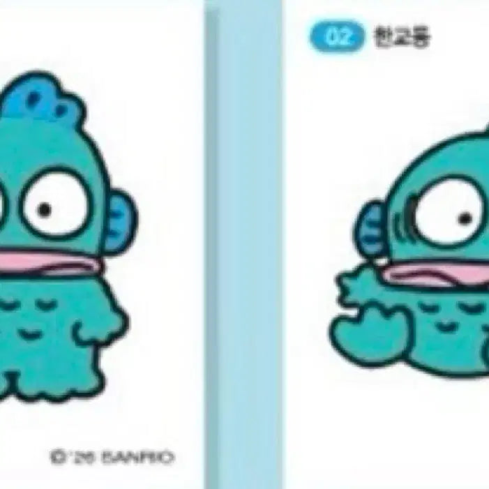 [BUNJANG] Han Gyeo-dong Character Stickers Set / 새 한교동 띠부씰