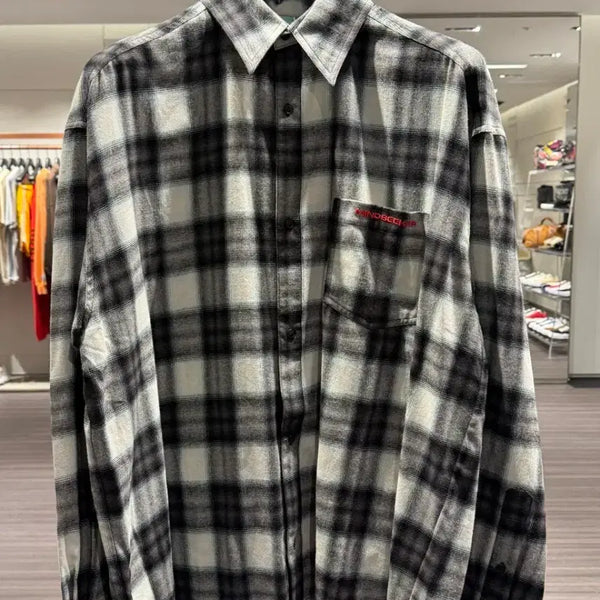 [BUNJANG] Mind Seeker Check Shirt / 마인드 씨커 체크 남방 셔츠