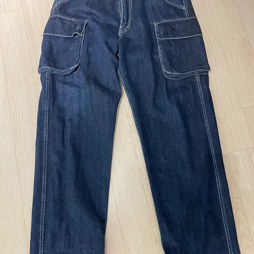 [BUNJANG] Kojima Jeans Denim Cargo Pants / 코지마진즈 데님 카고팬츠