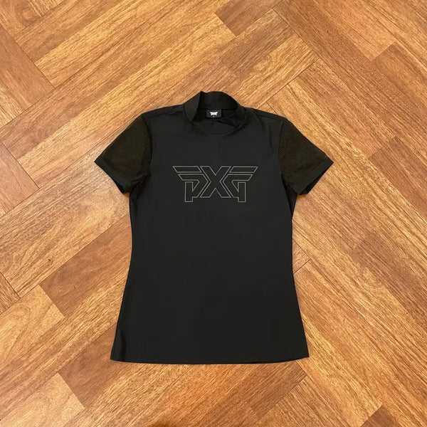 [BUNJANG] PXG Women's Big Logo Short Sleeve Top / 여성 PXG 빅로고 반팔