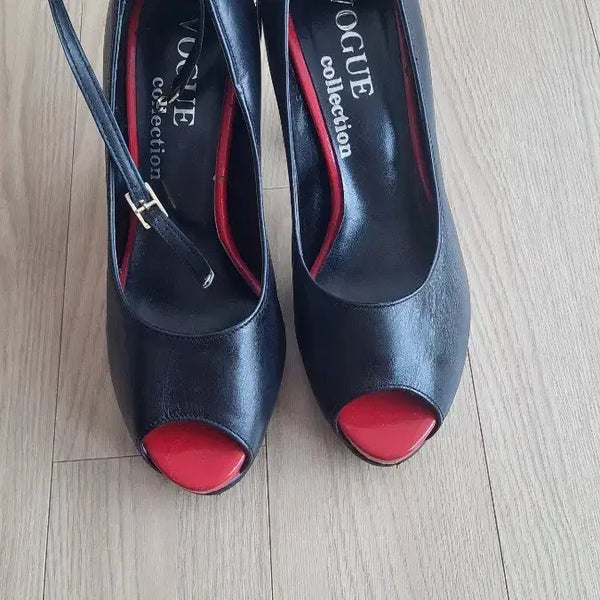 [BUNJANG] Vogue Handmade Open-Toe Heels / 보그 수제화 오픈토 힐 225 (220  가능)