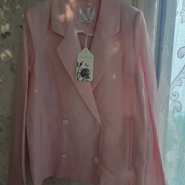 [BUNJANG] Renown Summer Jacket Linen Blend Size 55 / 새상품 레니본 여름 쟈켓 55사이즈