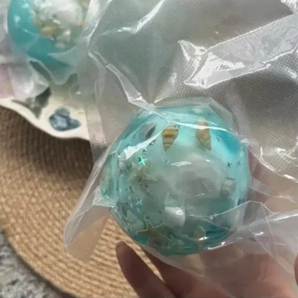 [BUNJANG] Handmade Beach Wave Bead Ball / 해변 왁뿌볼 슬랑이