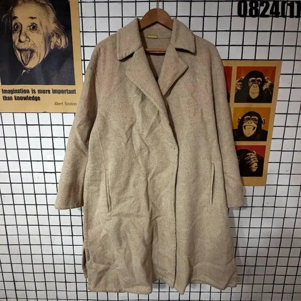 [BUNJANG] Beige Coat (Size 66-88) / 베이지색 코트 88 0824