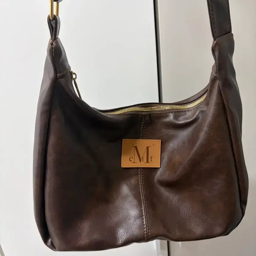 [BUNJANG] Museent Shoulder Bag Brown / 무센트 숄더백