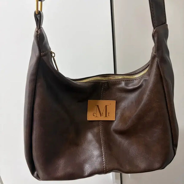 [BUNJANG] Museent Shoulder Bag Brown / 무센트 숄더백
