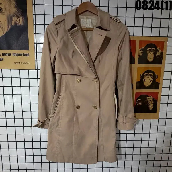 [BUNJANG] CC Collect Beige Trench Coat / cc collect 베이지색 트렌치 코트 88 0824
