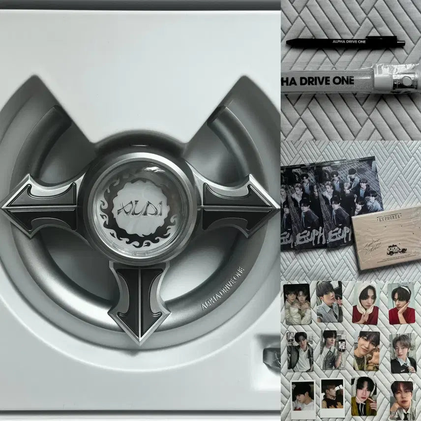 [BUNJANG] AlphaDriveOne Official Lightstick + Temporary Lightstick + Album & Photocard Bundle / 알파드라이브원 공식 응원봉 + 임시응원봉 + 앨범 및 포카 + 팬클럽 기프트