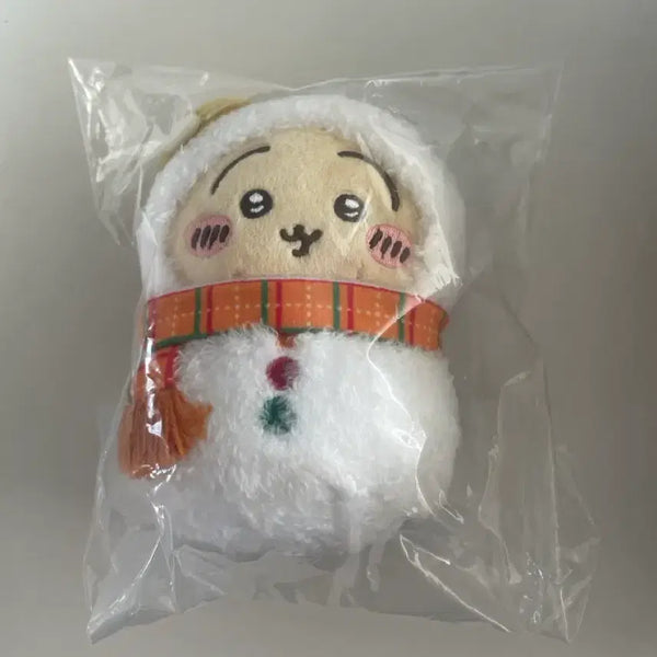 [BUNJANG] Usagi Snowman Plush / 먼작귀 세븐일레븐 쿠지 E상 우사기 눈사람 인형 누이