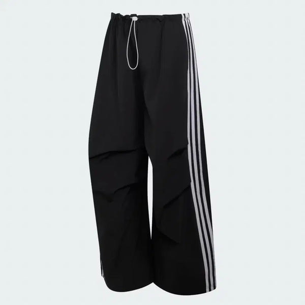 [BUNJANG] Adidas 3-Stripes Dance Parachute Pants Black / 아디다스 3선 댄스 파라슈트 팬츠 블랙(새상품)