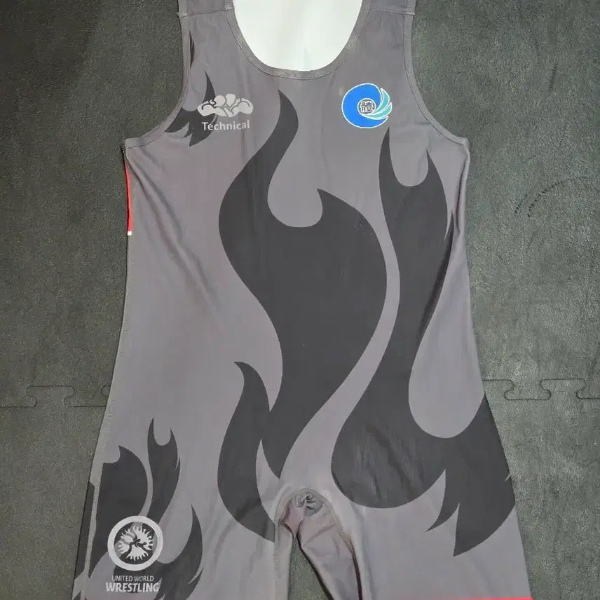 [BUNJANG] Technical Wrestling Singlet Grey L~XL / 테크니컬 레슬링복 그레이 L~XL