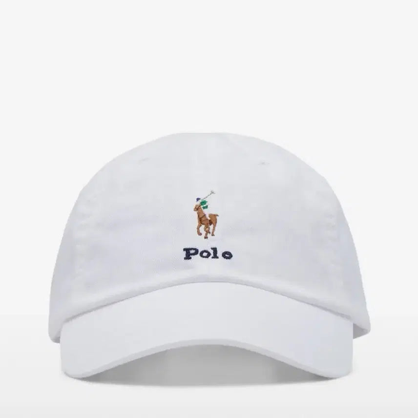 [BUNJANG] Polo Ralph Lauren Twill Cap White / (폴로 랄프 로렌) 트윌 볼캡 화이트