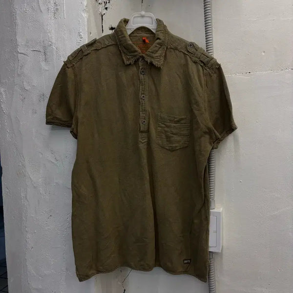 [BUNJANG] Levi's Western Short Sleeve T-Shirt / 리바이스 웨스턴 pk 반팔 티셔츠