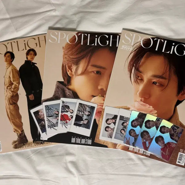 [BUNJANG] Super Junior D&E Eunhyuk Donghae SPOTLiGHT Magazine Bundle with Special Photocards / 슈퍼주니어 D&E 은혁 동해 SPOTLiGHT 중국 잡지+특전포카