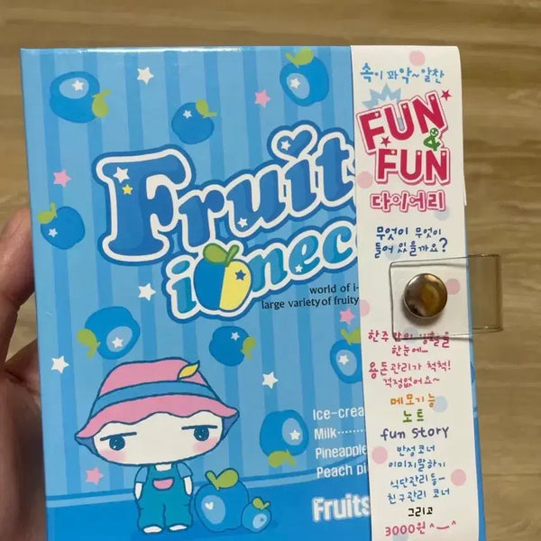 [BUNJANG] Iwako Iwako Six-Ring Diary [Vintage] / 와와109 아이네코 아이네꼬 육공다이어리 고전문구