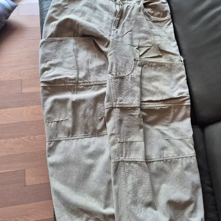 [BUNJANG] Nonneed Double Knee Pants Beige Size 3 / (급처)논노드 더블니 팬츠 베이지3사이즈 판매합니다!