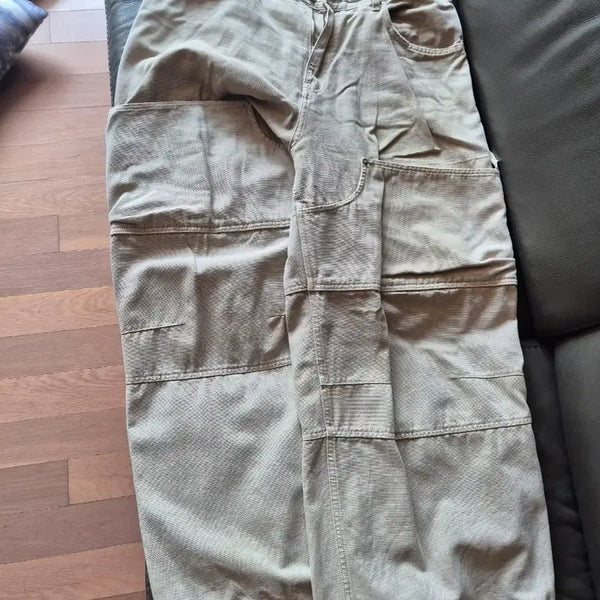 [BUNJANG] Nonneed Double Knee Pants Beige Size 3 / (급처)논노드 더블니 팬츠 베이지3사이즈 판매합니다!