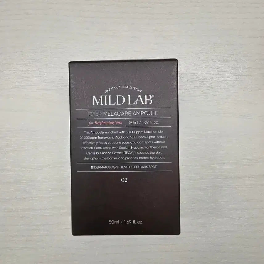 [BUNJANG] Mild Lab Deep Melacare Ampoule 50ml / [미개봉 새상품] 50ml 마일드랩 딥 멜라케어 앰플