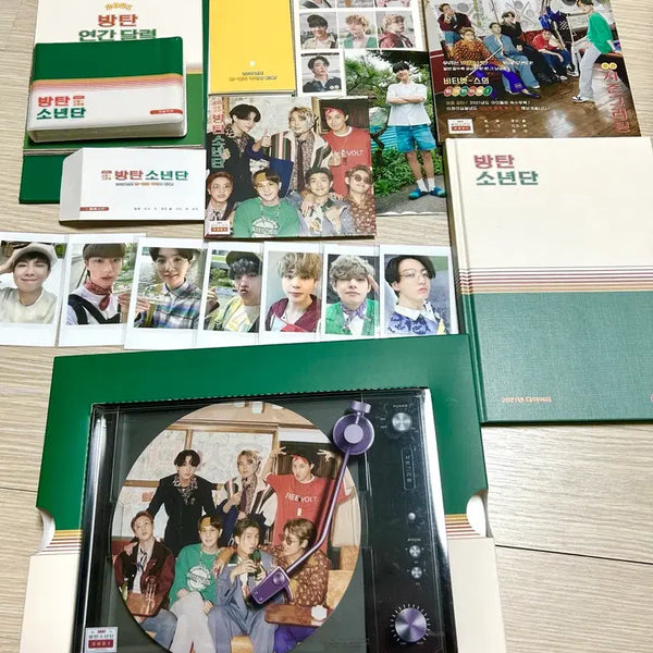 [BUNJANG] BTS 2021 Season's Greetings Bundle Set / 방탄소년단 방탄 bts 2021 시즌그리팅 시그 일괄