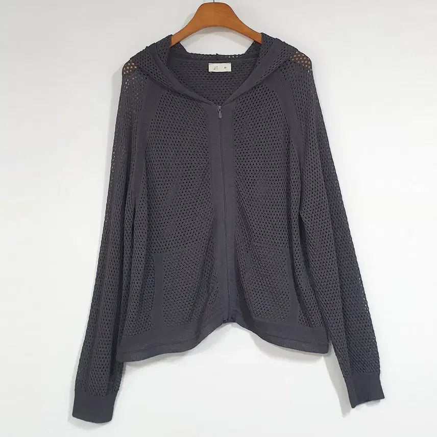 [BUNJANG] J BY Punching Knit Hooded Zip-Up / J BY 펀칭니트 후드짚업 88