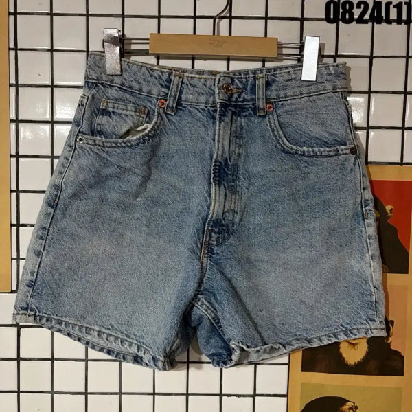 [BUNJANG] Zara Light Wash Denim Shorts / 자라 데님 숏팬츠 연청 0824