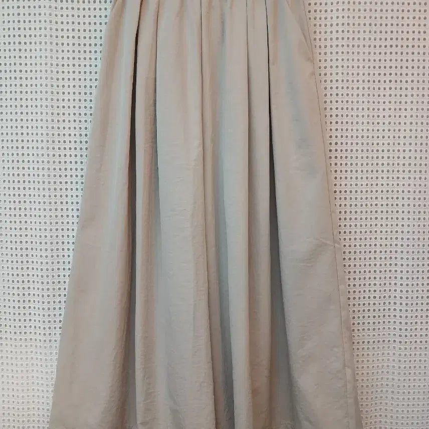 [BUNJANG] Beige Wide Leg Pants / 베이지색 와이드 바지 55.66