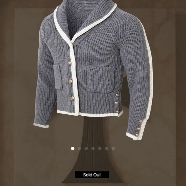 [BUNJANG] Rafinator Wool Cardigan Grey Size 48 / 라피나토 울 가디건 그레이48사이즈 새상품 팝니다