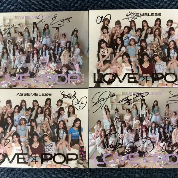 [BUNJANG] TripleS Assemble 26 All Members Signed Be The Future Album / 트리플에스 24인 전원 싸인 앨범 양도