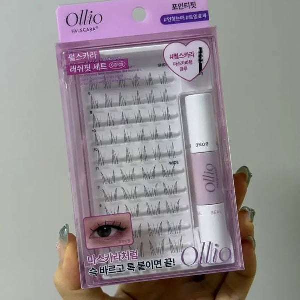 [BUNJANG] Olio Pulse Mascara Lash Fit Set (Includes Mascara-Type Glue) / [미개봉/새상품] 올리오 펄스카라 속눈썹 래쉬핏 세트(마스카라형글루 포함)