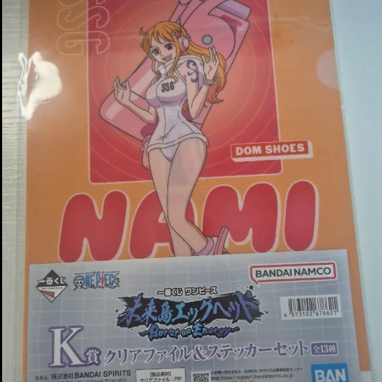 [BUNJANG] One Piece Egghead Nami A4 Clear File / [미개봉]원피스 에그헤드 나미 클리어파일 a4