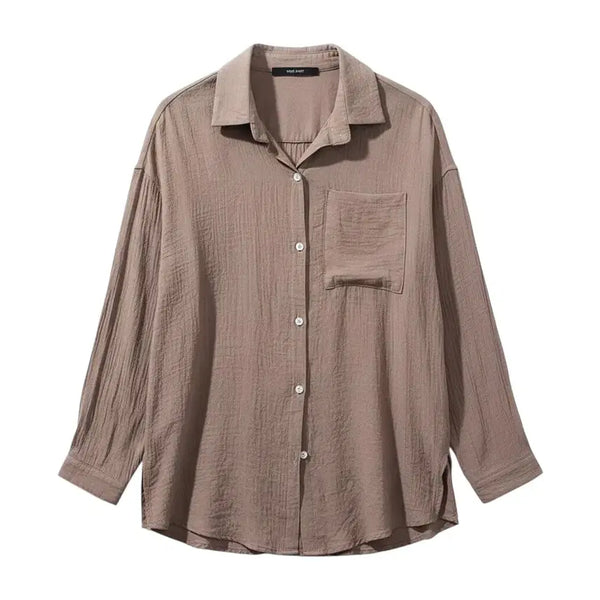 [BUNJANG] MISS KANT Linen Shirt Blouse / 여성F/ MISS KANT 린넨 셔츠 블라우스BR 20-110