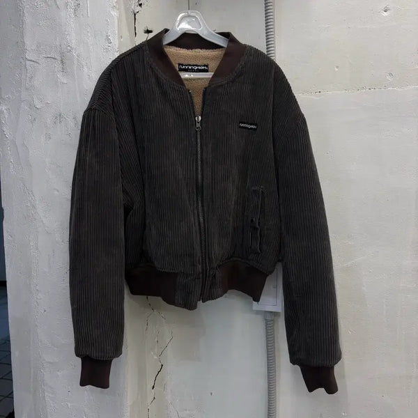 [BUNJANG] Running High Corduroy Blouson Jacket / 러닝하이 코듀로이 블루종 자켓