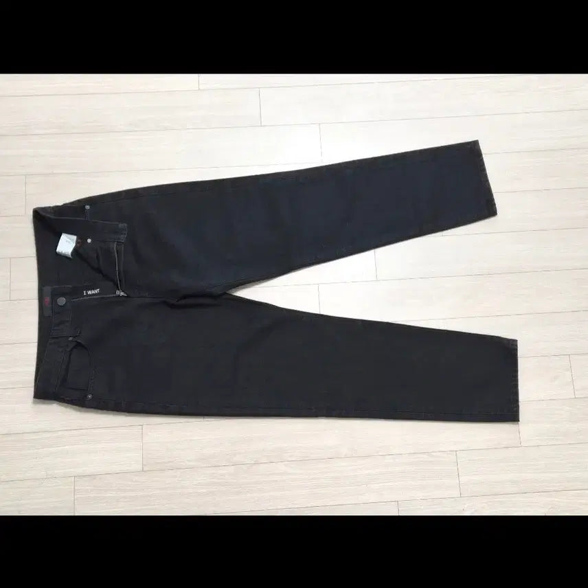 [BUNJANG] PLACK Black Denim Jeans 32M / 플랙 흑청 데님 청바지 32m
