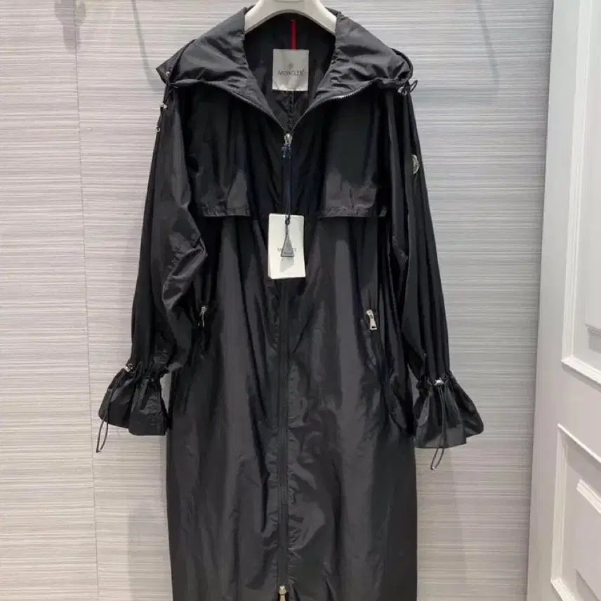 [BUNJANG] Moncler Washington Black Women's Windbreaker Parka / 몽클레르 블랙 여성 바람막이 야상