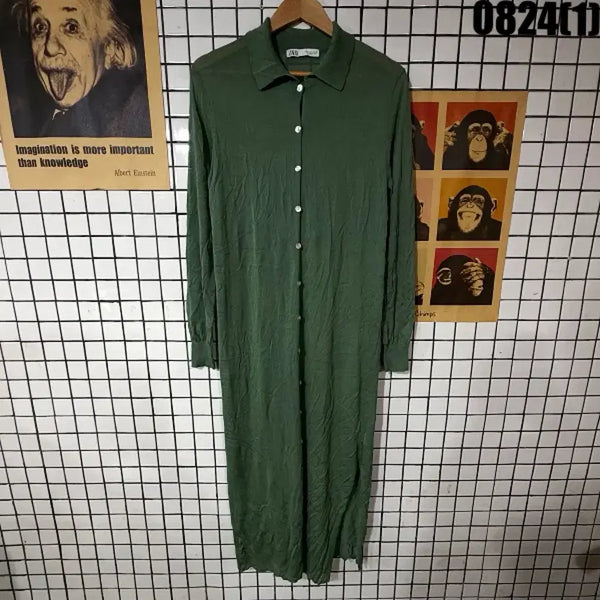 [BUNJANG] Zara Long Shirt Dress / 자라 롱 원피스  0824