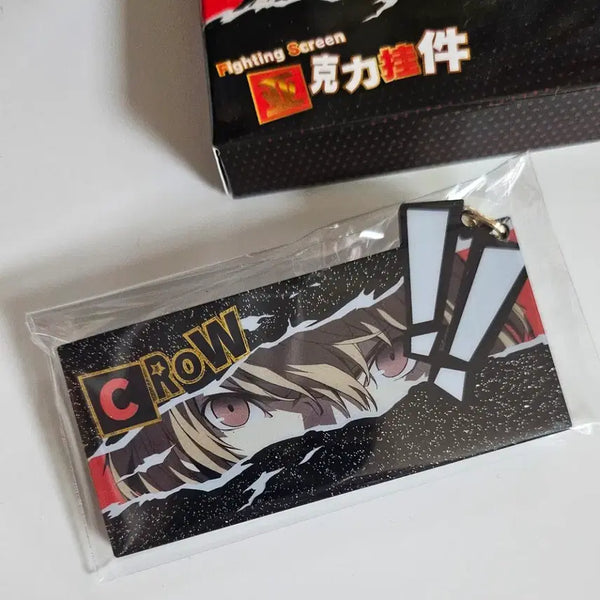 [BUNJANG] Persona 5 Royal Crow Fighting Screen Acrylic Charm / 페르소나 5 로열 아케치 크로우 파이팅 스크린 아크릴 참