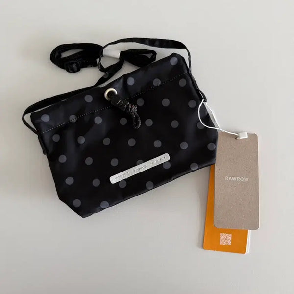 [BUNJANG] RAWROW String Mini Bucket Crossbody Bag / (새상품) 로우로우 스트링 미니 도트 크로스백 가방 여행 복조리 여자 여성