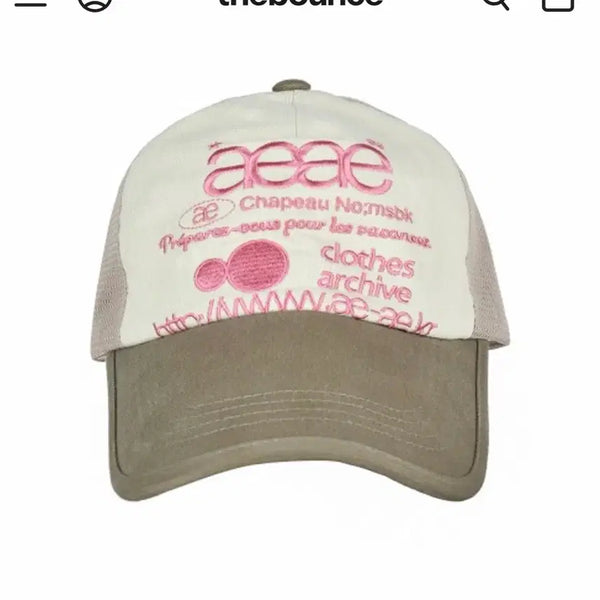 [BUNJANG] AEAE Web Logo Mesh Cap / 에이이에이이 웹 로고 매쉬캡 AEAE Web Logo Mesh Cap