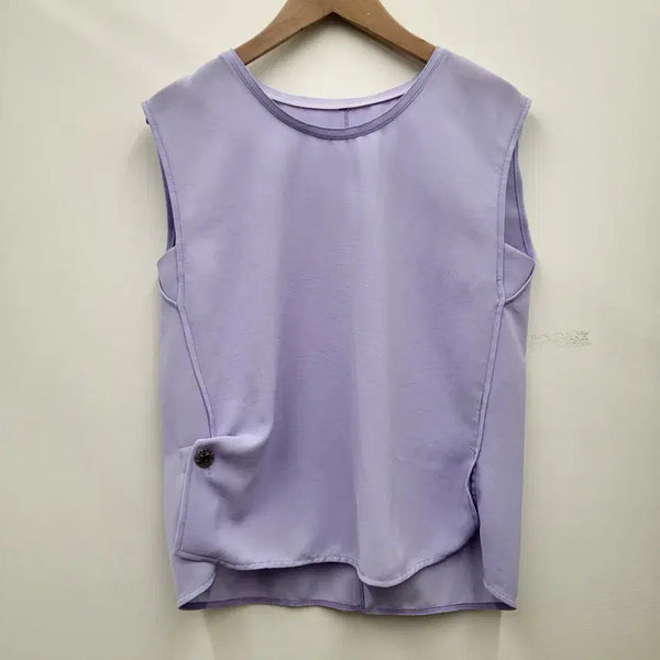 [BUNJANG] Mine Sleeveless Blouse Size 82 / 마인 슬리브리스 블라우스