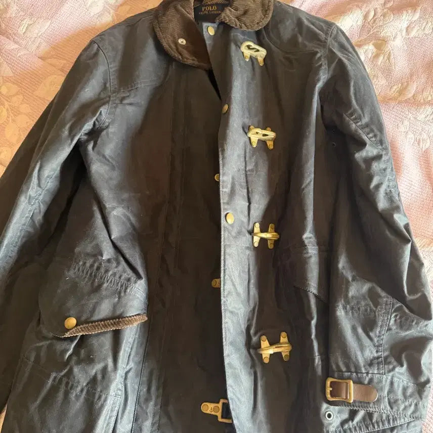 [BUNJANG] Polo Ralph Lauren Fireman Wax Jacket / 폴로 랄프로렌 파이어맨 왁스 자켓 팝니다