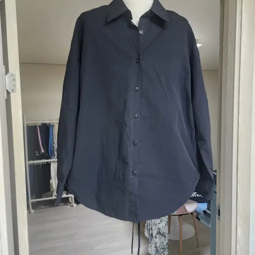 [BUNJANG] Unique Black Daji Shirt / 유니크한 블랙 셔츠