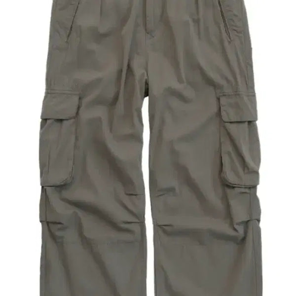 [BUNJANG] Polituru Belted Cargo Pants Olive Grey Size 3 / 폴리테루 벨티드 카고 팬츠 1.2v 올리브 그레이 3사이즈