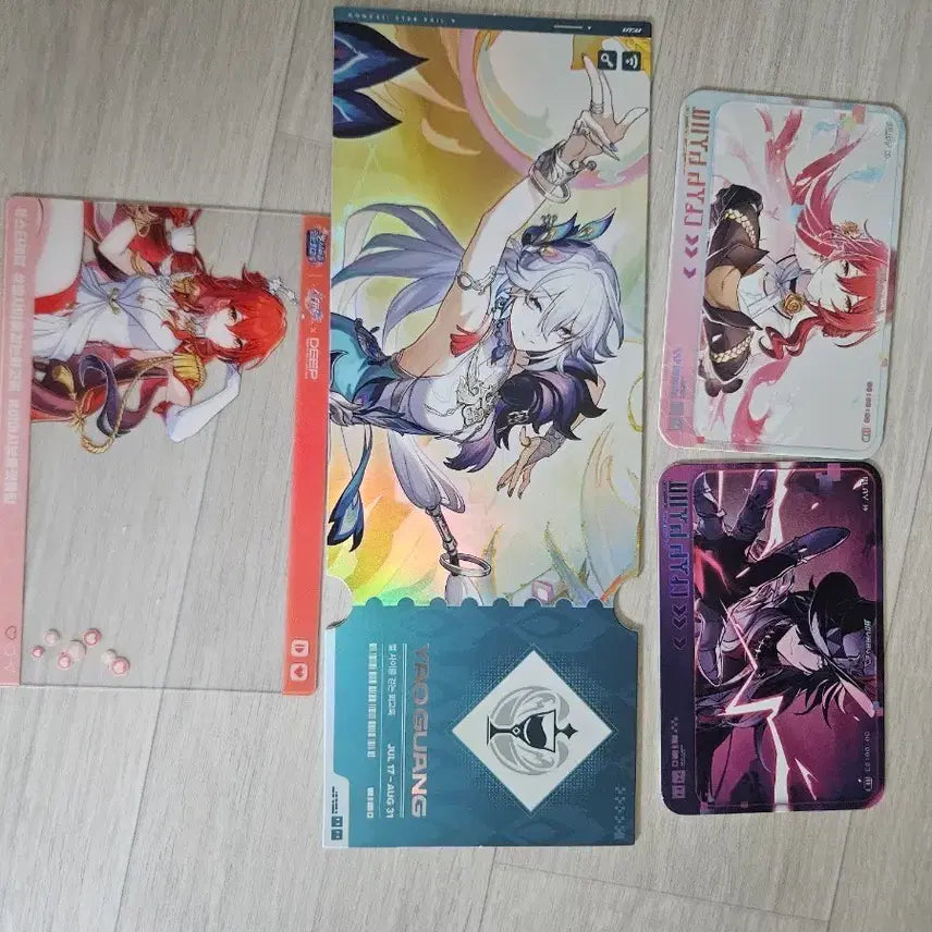 [BUNJANG] Honkai: Star Rail Exhibition Ticket + Photocard Bundle Set / 붕괴 스타레일 붕스 전시회 티켓+포카 1개