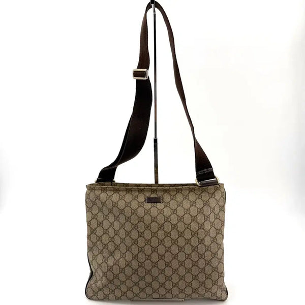 [BUNJANG] Gucci PVC Messenger Bag 201446 / 구찌 PVC 메신저백 201446