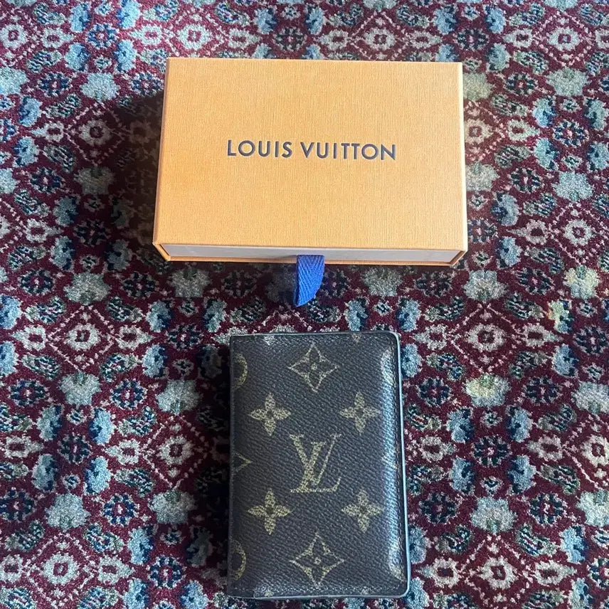 [BUNJANG] Louis Vuitton Monogram Organizer Card Holder Full Set / 루이비통 오거나이저 카드지갑 풀구성