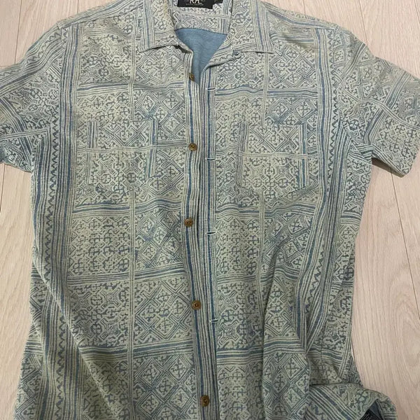 [BUNJANG] RRL Short Sleeve Shirt / Rrl 반팔셔츠