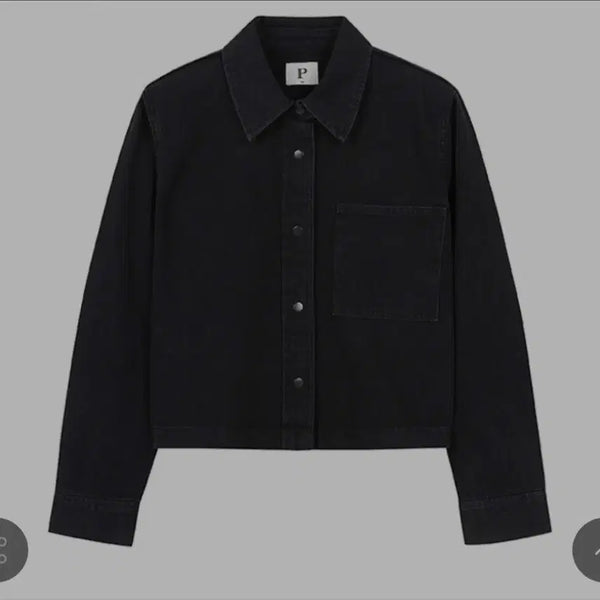 [BUNJANG] Polham Women's Denim Jacket Black Size L (95) / (L,95)폴햄 여성 데님자켓 새상품