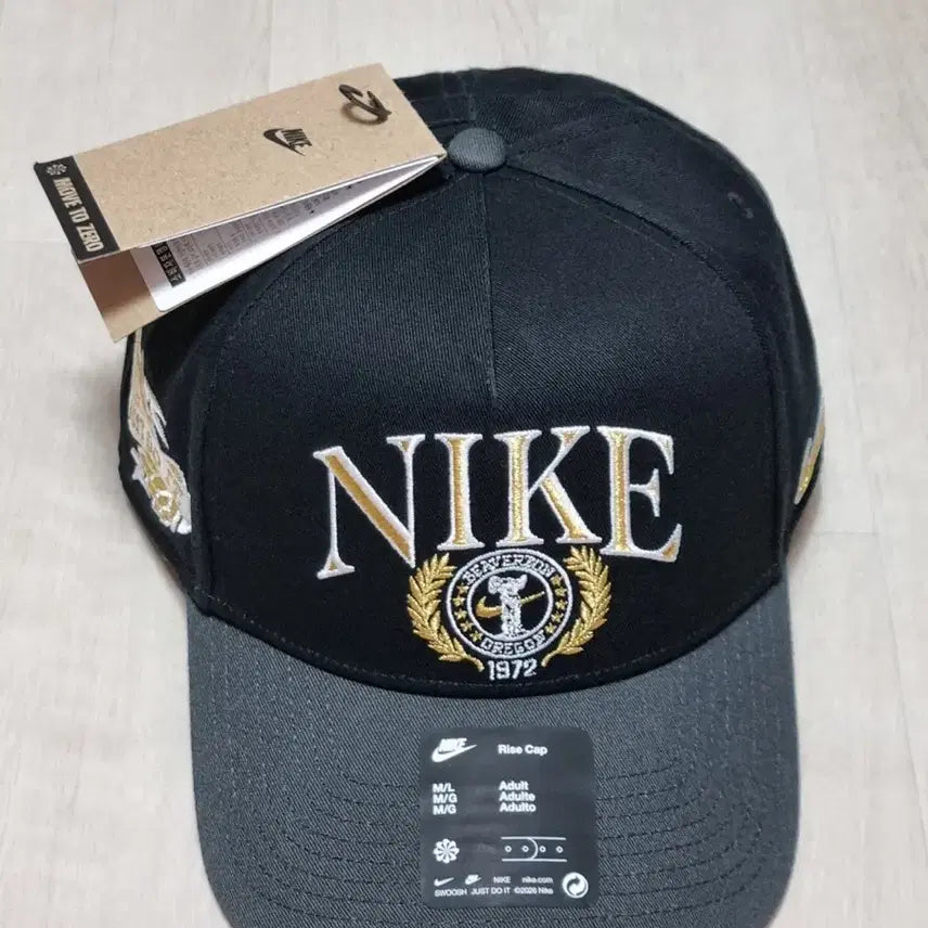 [BUNJANG] Nike Rise Structure A-Frame Cap Black / 나이키 라이즈 스트럭처 에이 프레임 캡 블랙 (M/L, L/XL)