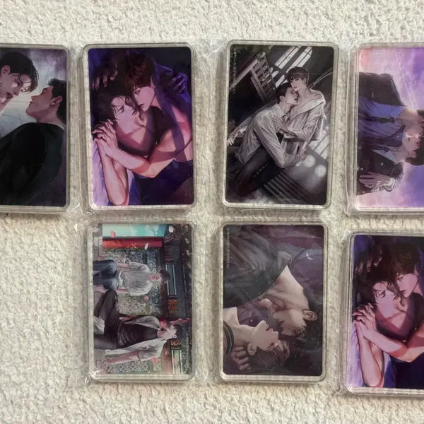 [BUNJANG] Audio Comics BL Acrylic Block Bundle Set (Sealed) / 미개봉새상품 오디오코믹스 bl 아크릴블록7개 일괄판매  힐러 디스러브 파바파 등