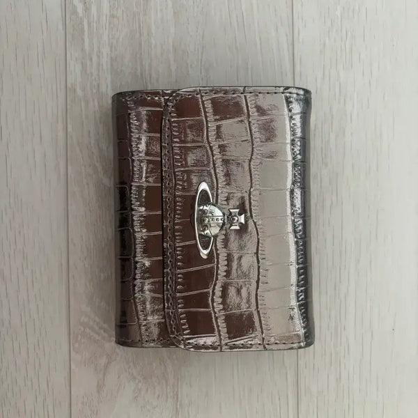 [BUNJANG] Vivienne Westwood Silver Logo Bifold Wallet / 비비안웨스트우드 은장 로고 반지갑